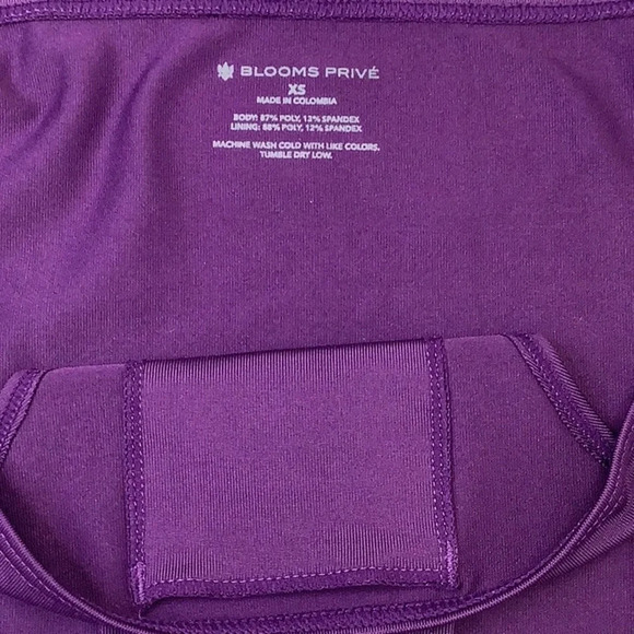 Blooms Size XS Prive Period 2 Pairs of Friendly Travel Panty Purple. New No Tags - Picture 6 of 12